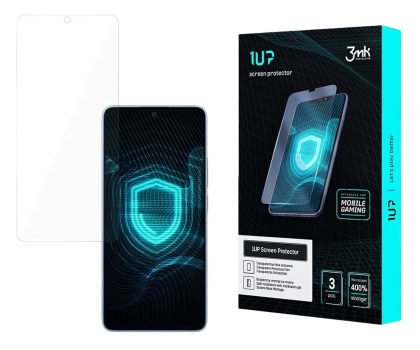 Folia / szkło na smartfon 3mk 1UP do Redmi Note 13 4G (3 szt)